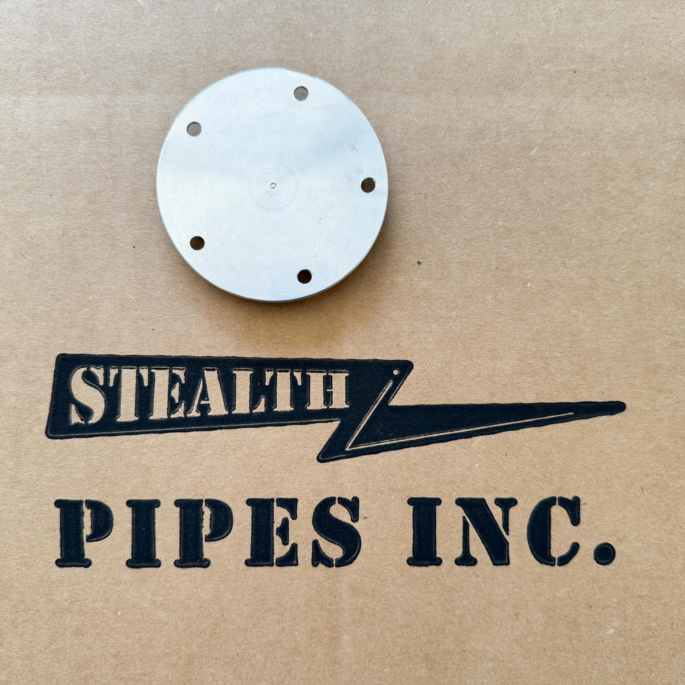 Stealth Pipes Twin Cam Points Cover – aircraft-grade aluminum with custom engraving option