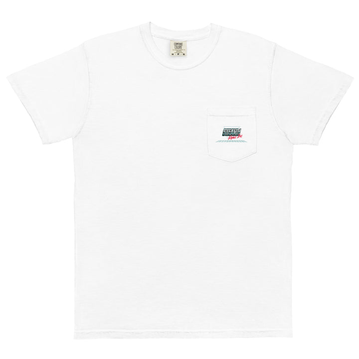 Stealth Pipes Tha Grid T-shirt in white – logo front graphic