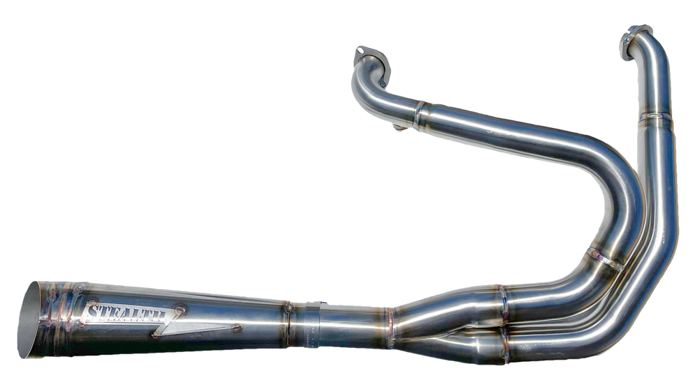 Harley Dyna exhaust 2006–2017 by Stealth Pipes – American-made stainless performance upgrade