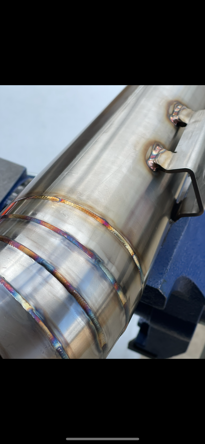 Stealth Pipes stainless turnout mufflers – cone-style modular exhaust for all Stealth headers