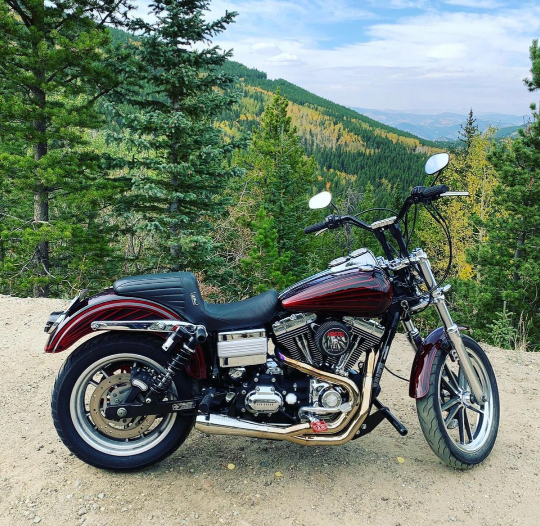 Stealth Pipes polished muffler for Harley Dyna exhaust – stainless finish for 2006–2017 models