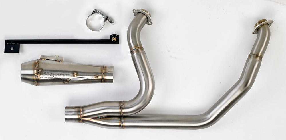 Harley Short Bagger exhaust system 1996–2016 by Stealth Pipes – American-made stainless performance upgrade