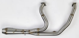 Stealth Pipes exhaust system for 1996–2005 Harley Dyna – stainless steel headers and muffler